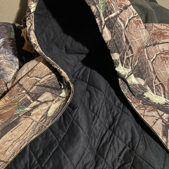 Carhartt Camo Jacket J221-CAP Realtree AP Mens Size XLT USA Union Made - Picture 2 of 9